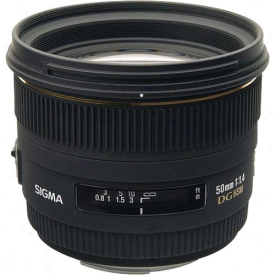 Sigma 50mm F/1.4 Ex Dg Hsm For Canon Digital Slr Camera Ca50mmf1.4