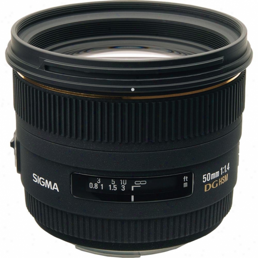 Sigma 50mm F1.4 Ex Dg Hsm Standard Prime Lens For Sony Dslr Cameras