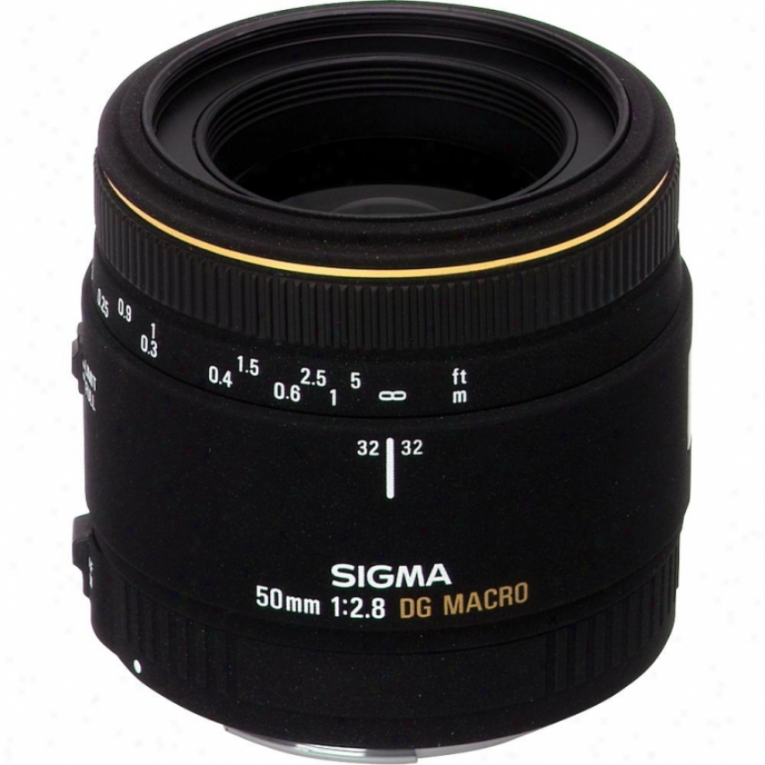 Sigma 50mm F/2.8 Ex Macro 1:1 Lens For Nikon D-mount Slr