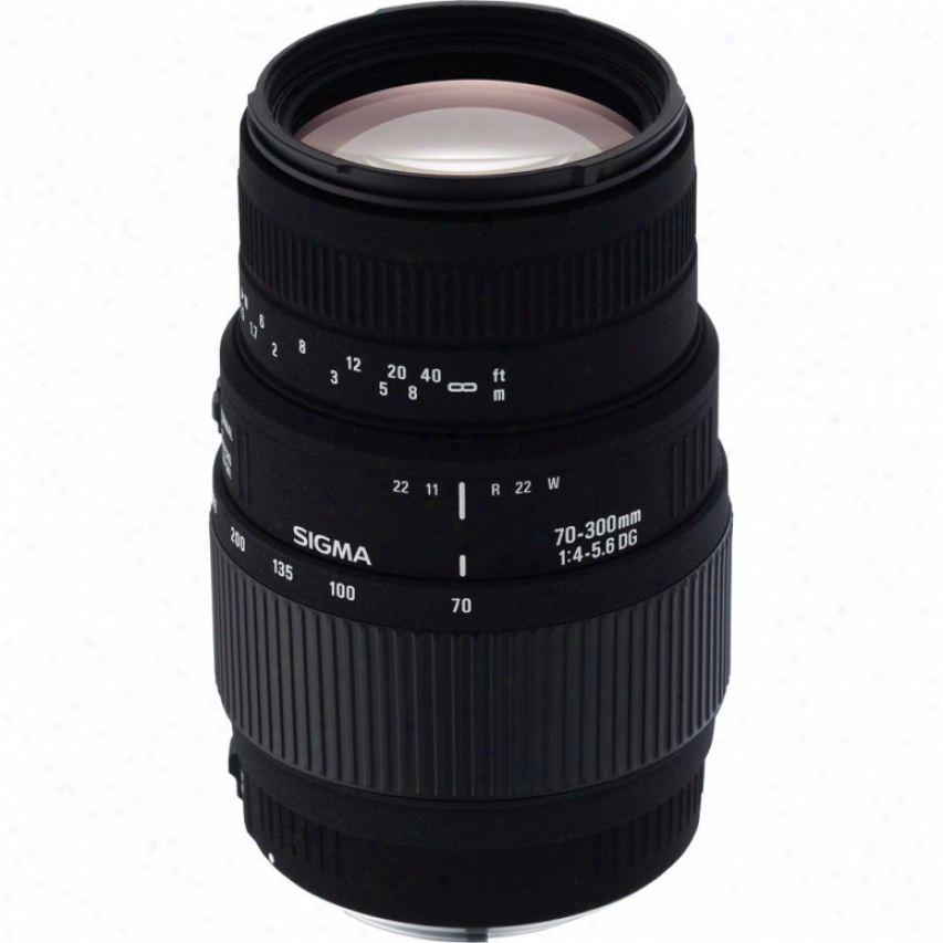 Sigma 70-300mm F4-5.6 Dg Macro Telephoto Zoom Lens For Sony Dslr Cameras