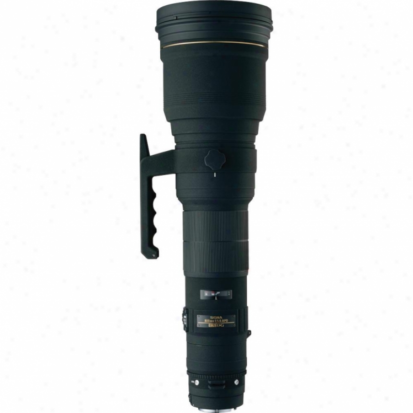 Sigma 800mm F5.6 Ex Apo Dg Hsm Super Telephoto Lens For Nikon Dslr Cameras