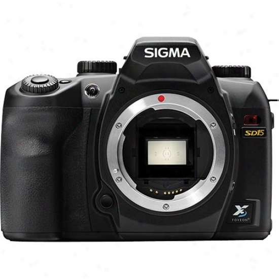 Sigma Sd15 14 Megapixel Digital Slr Camera - Body Only