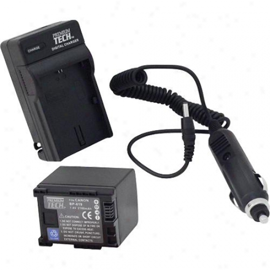 Solutions Canon Bp-809/bp-819/bp-827 Battery Charger For Home & Car