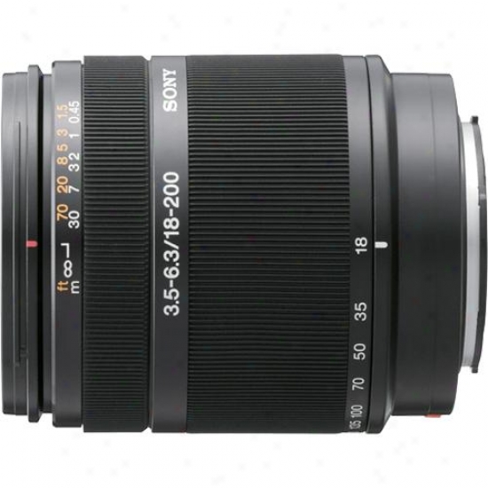 Sony 18-200mm F/3.5-6.3 Lens For Digital Slr Camera - Sal-1800