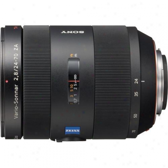 Sony 24-70mm F/2.8 Za Ssm Vario Sonnar Carl Zeiss Zoom Lens - Sal2470x