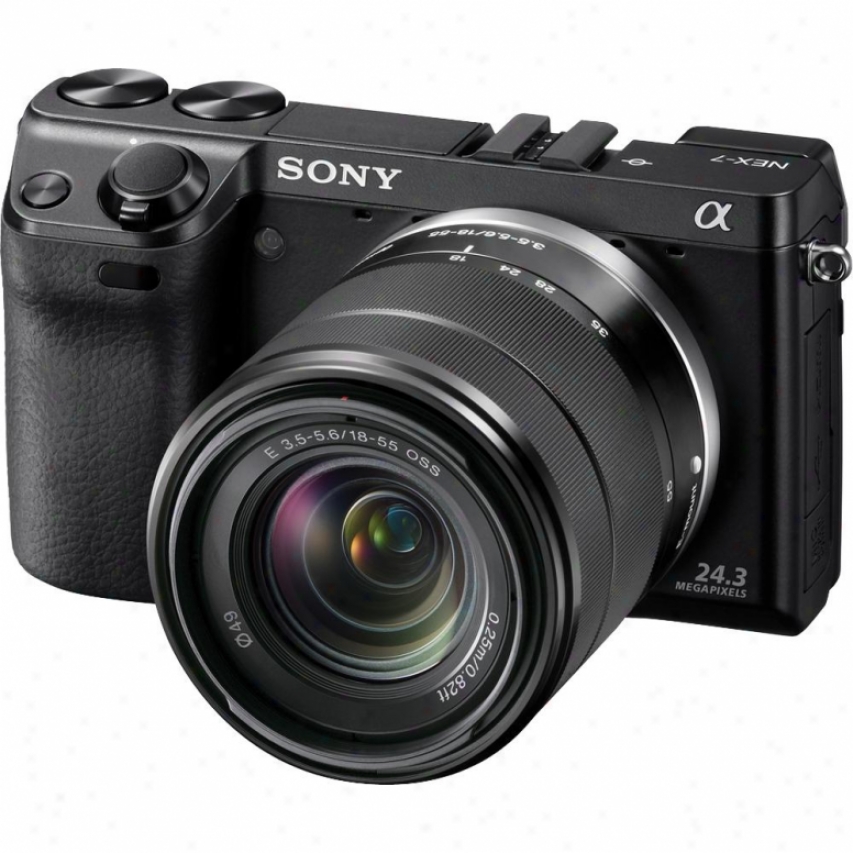 Sony 24.3-megapixel Nex-7 Interchangeable Lens Digital Camera