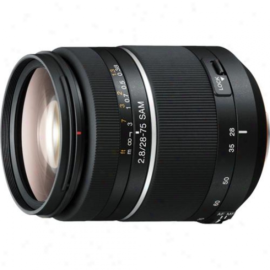 Sony 28-75mm F/2.8 Sam Constant Aperture Zoom Lens - Sal2875