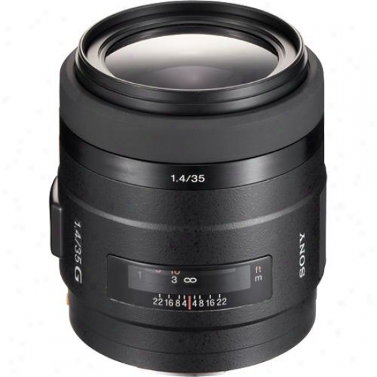 Sony 35mm F/1.4 G-series Wide-angle Lens Sal-35f14g