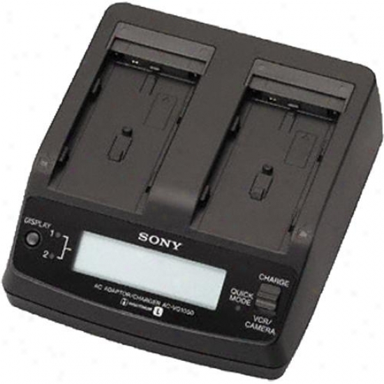 Sony Ac-vq1051d Twin Charger For Sony L Series Battwry