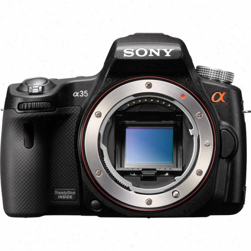 Sony Alpha Slt-a35 16 Megapixel Digital Slr Camera Body - Lens Required