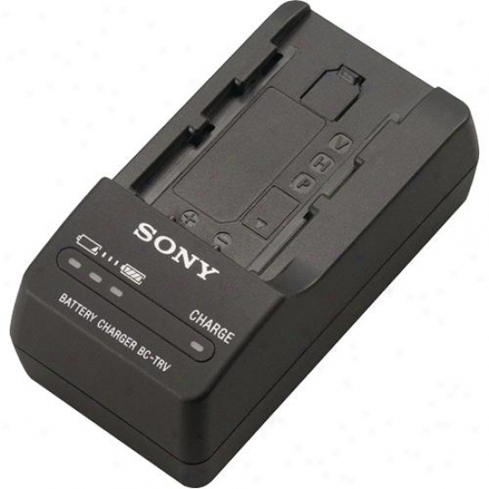 Sony Bc-trv Travel Charger Fo5 Hanrycam Camcoreers