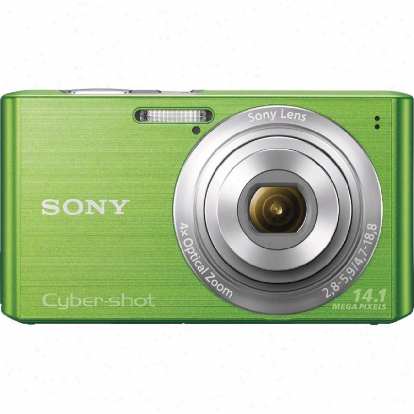 Sony Cyber-shot&rg; Dsc-w610/g 14 Megapixel Digital Camera - Green