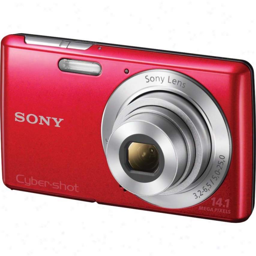 Sony Cyber-shot&reg; Dsc-w620/r 14 Megapixel Digital Camera - Red