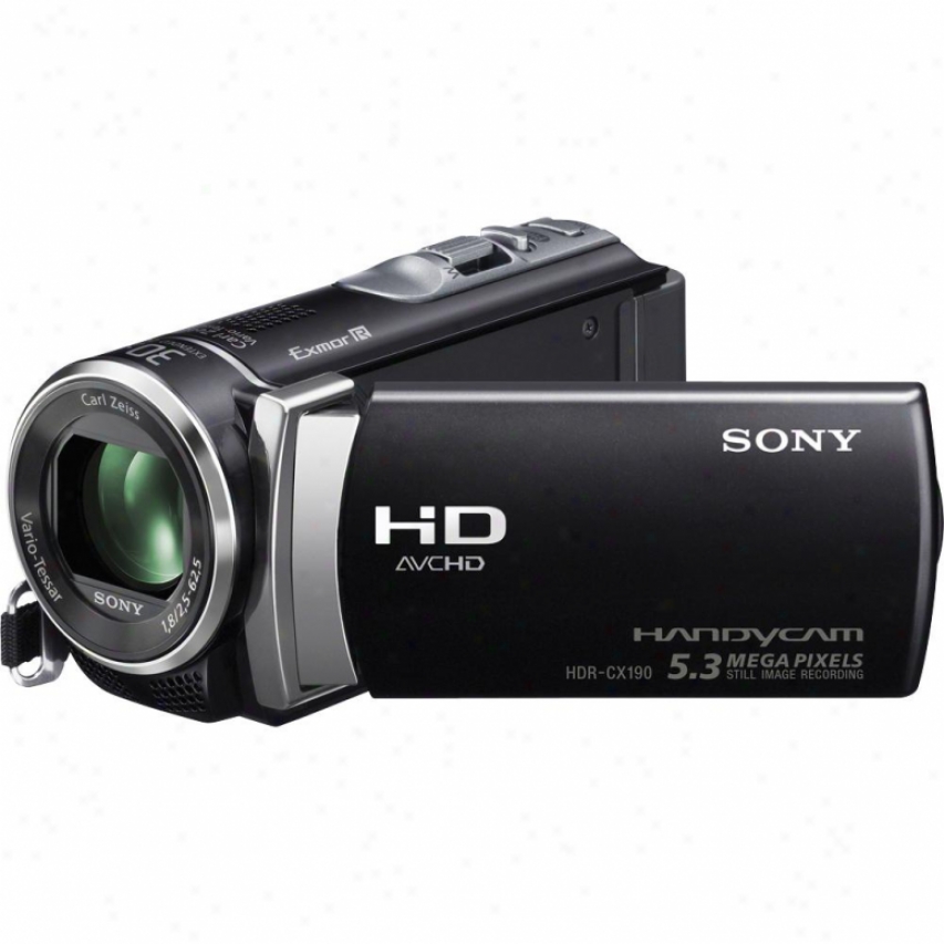 Sony Hdr-cx190 Camcorder - Black