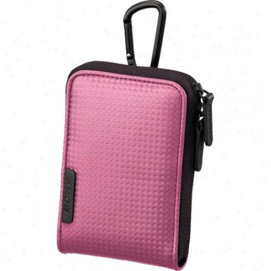 Sony Lcs-csvc/p Carrying Case - Pink