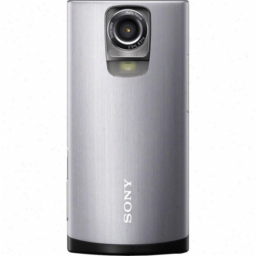 Sony Mhs-ts55 Bloggie Live Hd Camera Camcorder Silver