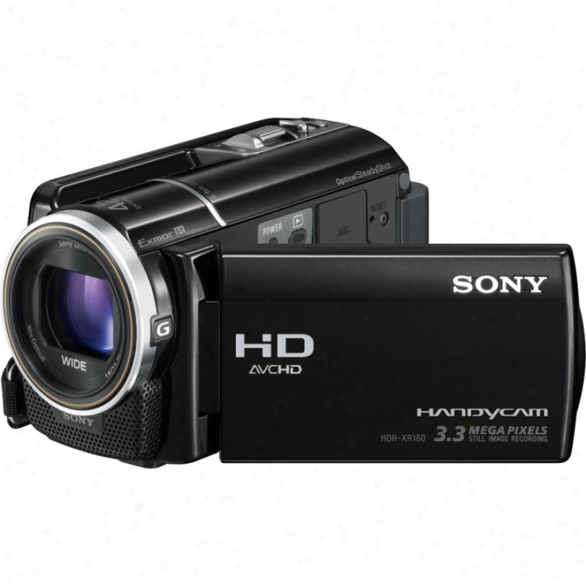 Sony Open Box Hdr-xr160e 160gv Hard Drive Full Hd Camcorder - Pal System