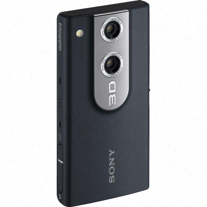 Sony Open Box Mhs-fs3/b 8gb Bloggie 3d Hd Video Camera - Black