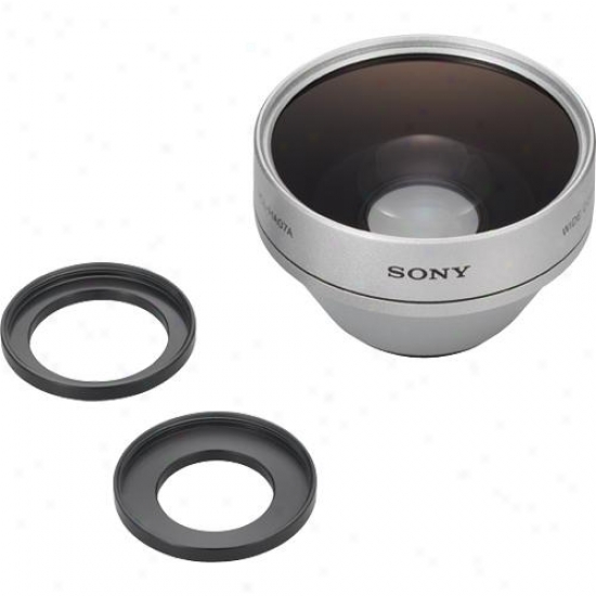 Slny Vcl-ha07a 0.7x Wide-angle Conveersion Lens For Handycam&reg; Camcorders