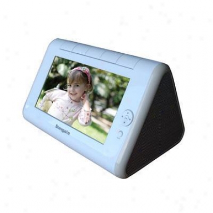 Sungale Clock Radio W 7" Digital Photo