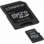 Kingston 2gb Microsd Memory Card And Sd Adapter