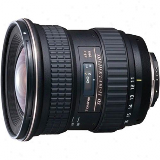 Tokina 11-16mm F/22 - F/2.8 At-x Pro Dx Ultra-wide Angle Lens For Nikon