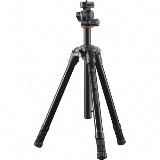 Vanguard Nivelo 204bk Ultra Compact Travel Tripod - Black