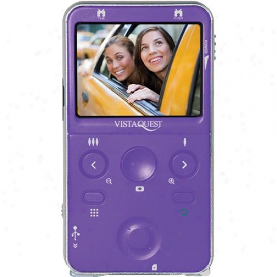 Vistaquest Digital Video Camcorder--purpl