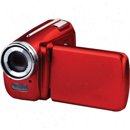 Vistaquest Dv-500 Digital Sd Camcorrer - Red