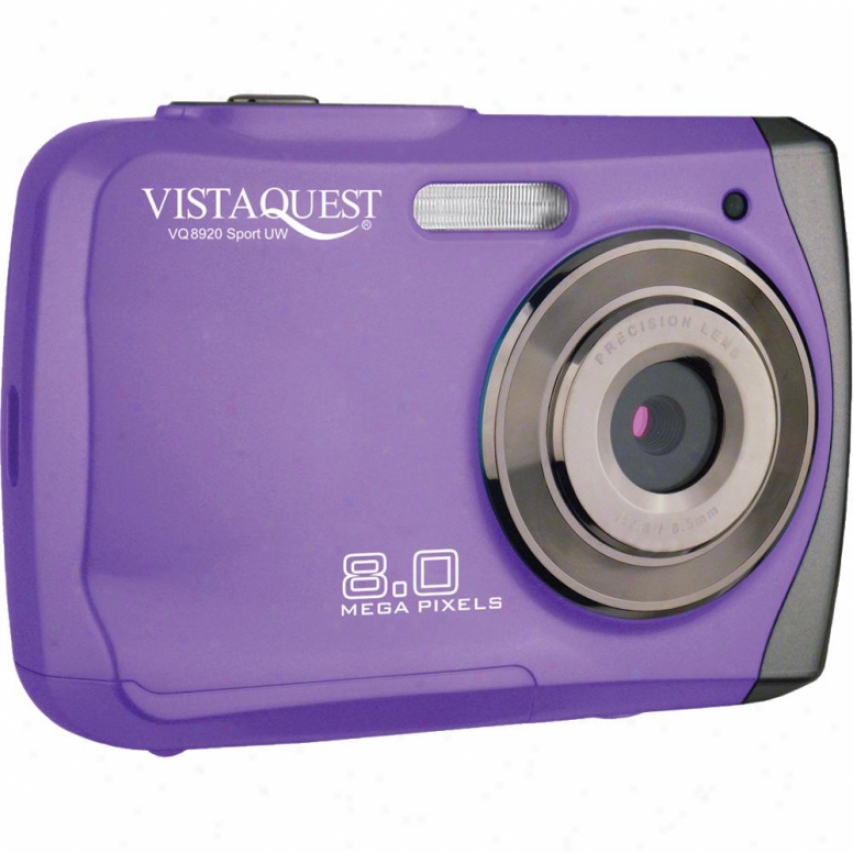 Vistaquest Vq-8920 Sport Purple 8mp Uw