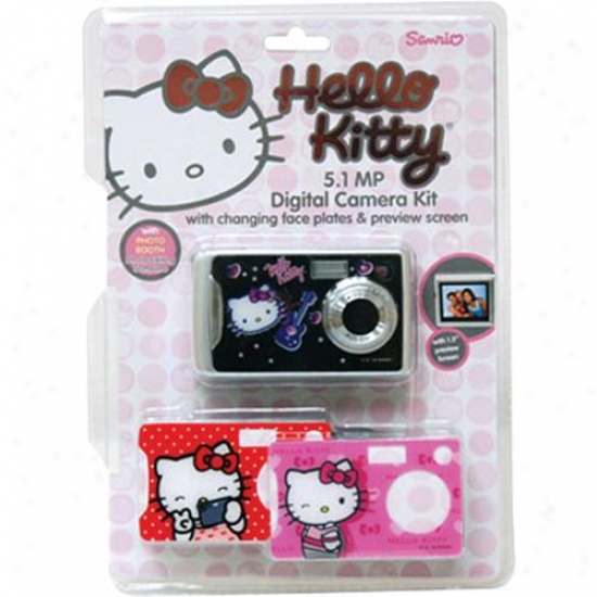 Vivitar Hello Kitty 5-megapixel Digital Camera - 87009