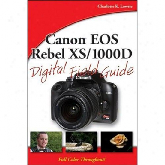 Wiley 0470409509 Canon Eos Rebe Xs/1000dd Digital Field Guide-book