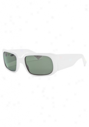 Blinde My Oscar Wraparound Sunglasses Myoscar/55/whit/grn