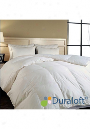 Blue Ridge Home Fashions Da/c-4 White 400 Tc Egyptian Cotton Duraloft Premium Da Comforter 115002