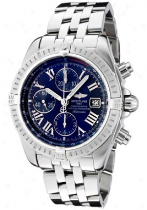 Breitling Men's iWndrider Automatic/mechanical Chronograph Blue Dial Stainlees Steel A1335611/c749