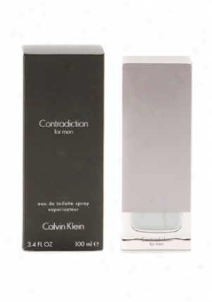 Calvin Klein Contradiction Eau De Toilette Twig 3.4 Oz Contradiction-me-3.4