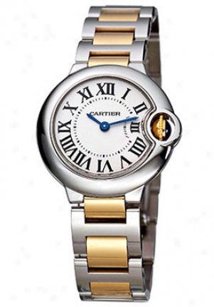 Cartier Women's Ballon Bleu De Cartiertwo Tone Silver Dial W69007z3