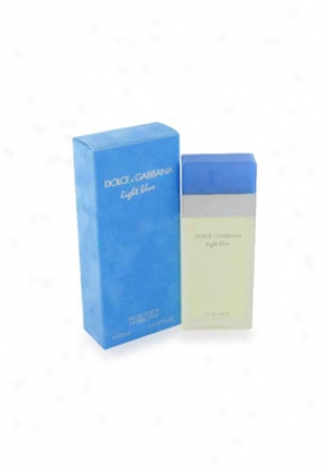 Dlce & Gabbana Light Blue Eau De Toilette Natural Spray 3.3 Oz Gabbana/ligh/bl/3.3