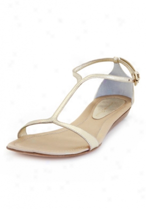 Gianvito Roossi Gold Metallic Sandals Gc6192-platino-37