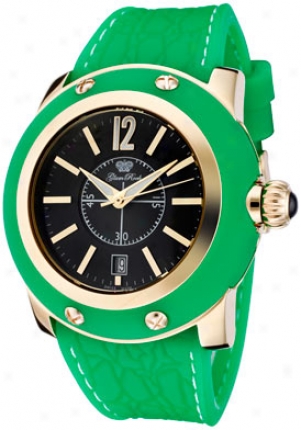 Glam Rock Women's Miami Murky Dial Green Silicon Gr30019ggf