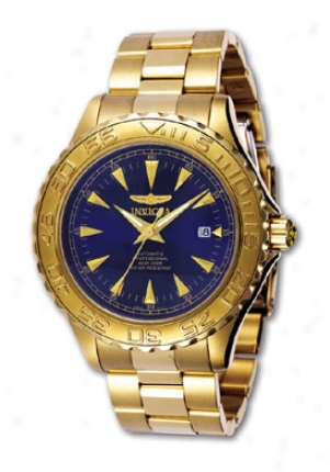 Invicta Men's Automatic Ocean Ghost Goldtone Pedantic  Dial 2305