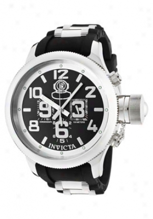 Invicta Men's Russian Diver Quinotaur Chronograph Wicked Rubber 4578-sn