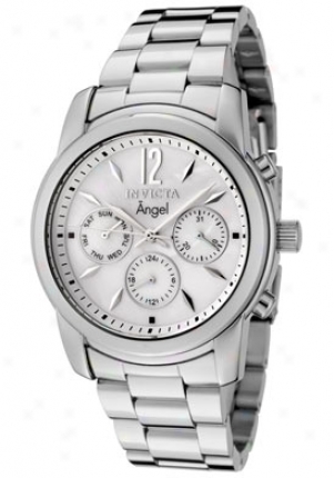 Invicta Women's Angel Chief Of Pearl Dial Stainless Steel 0463