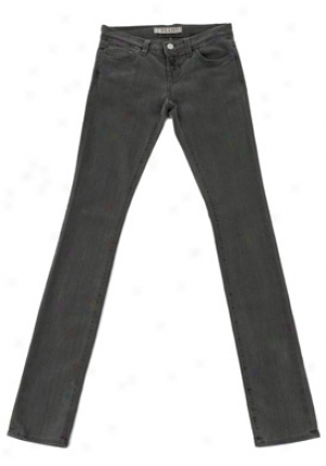 J Brand Charcoal Pencil Jeans Je-9120265-ghos-gr-24