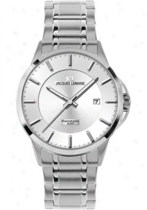 Jacques Lemans Men's Sydney Automatic 1-1541g Stainless Steel 1541g