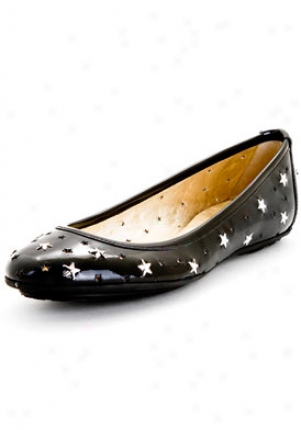 Jimmy Choo Black Wink Patent Leather Flats 092wink-pat-blk-40.5