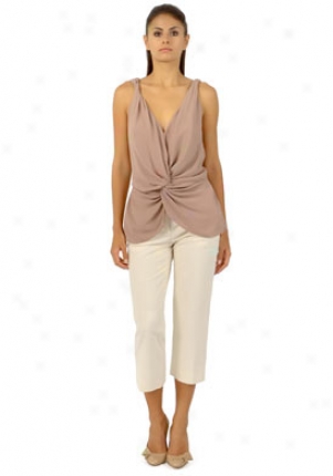 John Galliamo Beige Capri Style Pants Wbt-rq6115-ow38