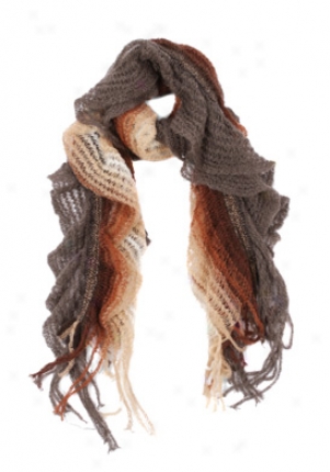 Missoni Brown Knitted Scarf Sc-sa57psd3311-4-car