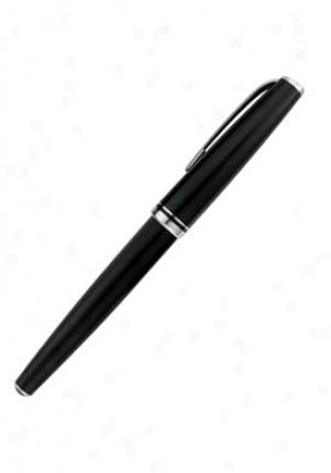 Montblanc Generation Black Precious Resin Rollerball Pen Mb13420