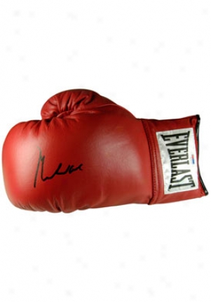 Muhammad Ali Muhammad Ali Autographed Red Glove Redglove1